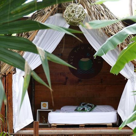 El Buho Bacalar Eco-Cabanas Hostal Eksteriør billede