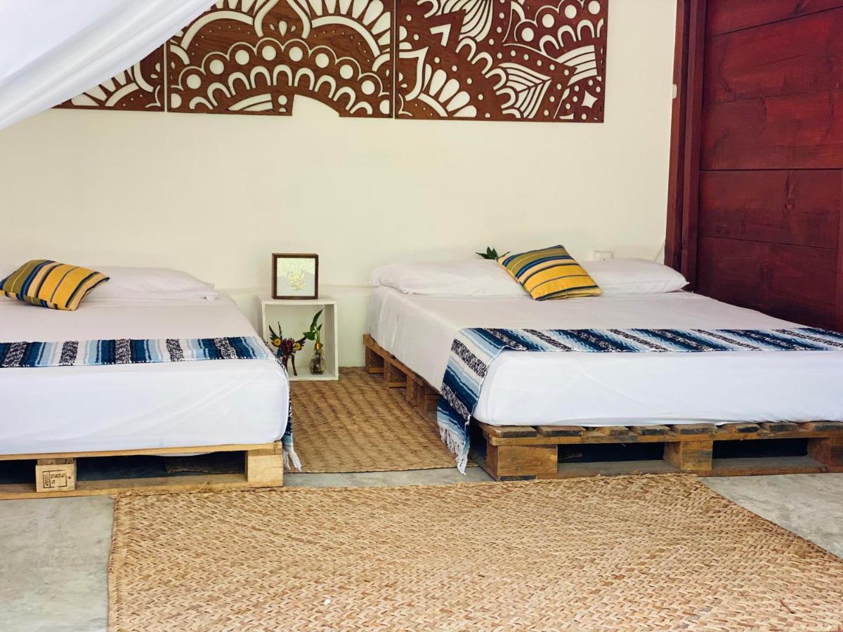 El Buho Bacalar Eco-Cabanas Hostal Eksteriør billede