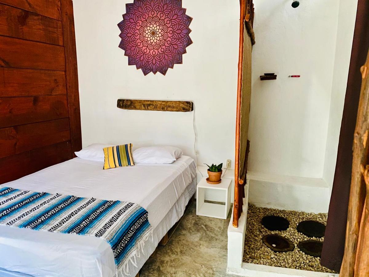 El Buho Bacalar Eco-Cabanas Hostal Eksteriør billede