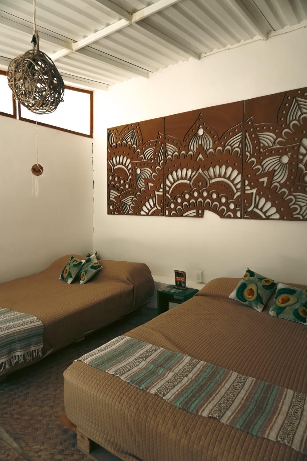 El Buho Bacalar Eco-Cabanas Hostal Eksteriør billede