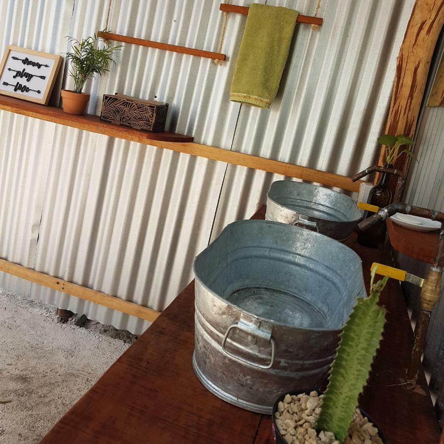 El Buho Bacalar Eco-Cabanas Hostal Eksteriør billede