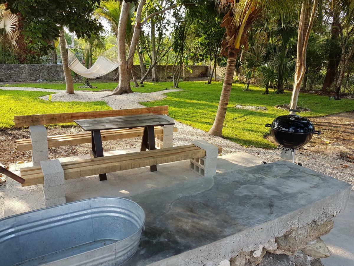 El Buho Bacalar Eco-Cabanas Hostal Eksteriør billede