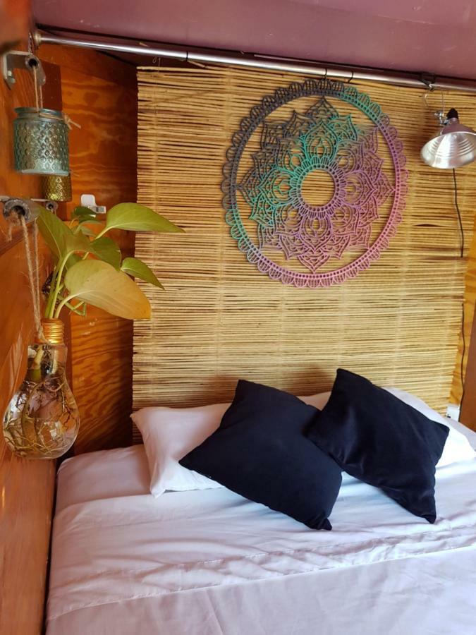 El Buho Bacalar Eco-Cabanas Hostal Eksteriør billede