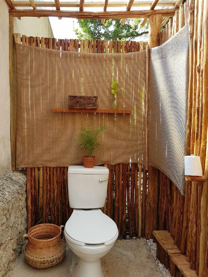 El Buho Bacalar Eco-Cabanas Hostal Eksteriør billede