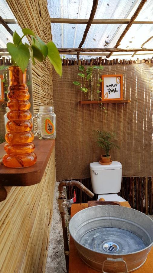 El Buho Bacalar Eco-Cabanas Hostal Eksteriør billede