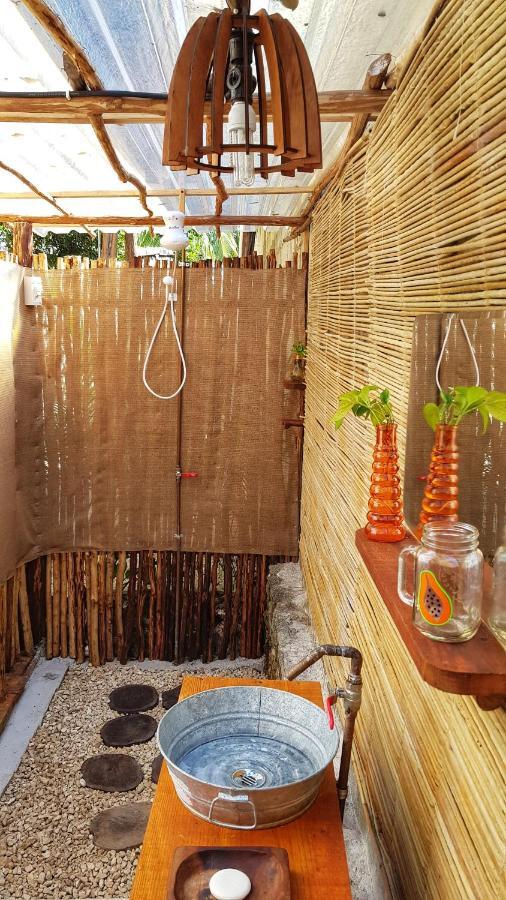 El Buho Bacalar Eco-Cabanas Hostal Eksteriør billede