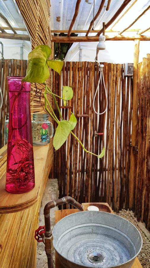 El Buho Bacalar Eco-Cabanas Hostal Eksteriør billede